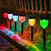 Led Solar Light Outdoor Smy 6 Packs Solar Pathway Lights With 7 Color Changing Waterproof Ip65 Auto On/Off Outdoor Solar Landscape Lights/Pathway Lights For Lawn Back Yard And Walkway