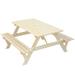 A-Frame Outdoor Patio Deck Garden Picnic Table