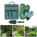 LNKOO Garden Kneeler Tool Oxford Bags 12.2x11.8 for Kneeling Chair for Garden Patio Bathroom Laundry Room Garage with Handle Pockets Waterproof Multifunction Gardening Hand Tool