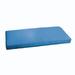 Light Blue Indoor/Outdoor Bench Cushion Corded