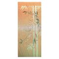 Bamboo54 Earthtone Florals Bamboo Beaded Curtain-Design:Orange Scene