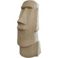 Easter Island Head Statue- Natural Sandstone Appearance- Made of Resin- Lightweight