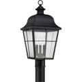 Quoizel Lighting - Three Light Outdoor Post Lantern - Outdoor Lantern -