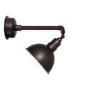 Cocoweb 12 Blackspot LED Sign Light with Metropolitan Arm in Mahogany Bronze