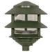 SF77/323-Nuvo Lighting-One Light Outdoor 2-Tier Path Light with Small Hood