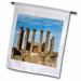 3dRose Jordan Jerash Temple of Artemis - Garden Flag 12 by 18-inch