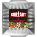 GRILLART Grill Basket for Vegetables & Meat - Large Grill Wok/Pan for the Whole Family - Heavy Duty Stainless Steel Veggie Grilling Basket Built to Last - Best BBQ Accessories for All Grills & Smokers