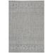 SAFAVIEH Courtyard Evander Geometric Diamonds Indoor/Outdoor Area Rug 5 3 x 7 7 Grey/Black