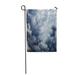 LADDKE Gray Stormy Storm Clouds Closeup on The Sky Thunder Above Big Top Dark Dramatic Garden Flag Decorative Flag House Banner 28x40 inch