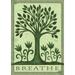Toland Home Garden Breathe Tree Flag Double Sided 28x40 Inch