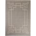 Furnish My Place Outdoor Collection Oriental Area Rug - 5 ft. 3 in. x 7 ft. 6 in. Dove Transitional Water Proof Rug for Bedroom Study Room Patio