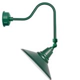 Cocoweb 20 Calla LED Sign Light with Sleek Arm in Vintage Green