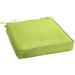 Outdoor Living and Style 20 Lime Green Square Home Collections Sunbrella Indoor and Outdoor Single