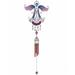 FC Design 33 Long Purple Angel Copper and Gem Wind Chime Garden Patio Decoration