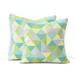 Pacifica Accent 18 x 18 Outdoor Throw Pillow by Astella Set of 2 in Ruskin Lagoon