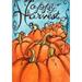 Toland Home Garden Pumpkin Harvest House Flag