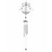 FC Design 32 Long Silver Angel Gem Wind Chime Garden Patio Decoration