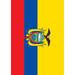 Toland Home Garden Flag of Ecuador Garden Flag