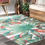 nuLOOM Lindsey Country Floral Indoor/Outdoor Area Rug 6 Multi