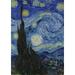 Toland Home Garden Van Gogh s Starry Night Starry Night Flag Double Sided 28x40 Inch