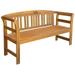 Suzicca Patio Bench 61.8 Solid Acacia Wood