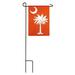 Evergreen Flag South Carolina Palmetto Orange Garden Applique Flag 18 x 0.2 inches