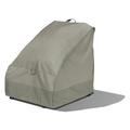 Duck Covers Weekend Water-Resistant 30 Inch Patio Chair Cover with Integrated Duck Dome Moon Rock