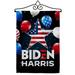 Vote Biden Harris Garden Flag Set Patriotic 13 X18.5 Double-Sided Decorative Vertical Flags House Decoration Small Banner Yard Gift