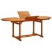 Carevas Patio Table 78.7 x39.4 x29.5 Solid Acacia Wood