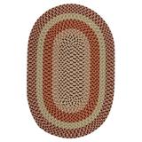 Colonial Mills New Age Farmhouse Lakeside Multicolor Reversible Oval Area Rug Rusted Multi 5 x 8 Oval 5 x 8 Outdoor Indoor