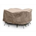 KoverRoos 34939 KoverRoos III Bar Set Cover Taupe - 55 Dia x 42 H in.