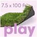 ALLGREEN Play 7.5 x 100 ft Artificial Grass for Pet Kids Playground and Parks Indoor/Outdoor Area Rug