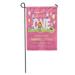 LADDKE Pink Baby 1St Birthday Party Happy Cartoon Cute Balloon Lion Garden Flag Decorative Flag House Banner 12x18 inch