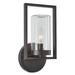 CHLOE Lighting MATTHEW Transitional 1 Light Rubbed Bronze Outdoor/Indoor Wall Sconce 13 Tall