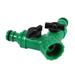 DOACT 1Pcs 2-Way Adapter Y Connector Adaptor Switch Garden Watering Drip Irrigation Hose Pipe 3/4 2 way tap connector