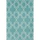 Mark&Day Outdoor Area Rugs 9x13 Liam Cottage Indoor/Outdoor Teal Area Rug (8 10 x 12 10 )