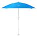 dig-git Beach Umbrella wind resistant Aqua blue vented with shovel sand anchor