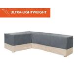 Modern Leisure Renaissance Outdoor Sectional Cover Left-Facing 104 L x 83 L x 32 W x 31 H Gray