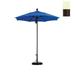 California Umbrella Venture 7.5 Bronze Market Umbrella in Natural