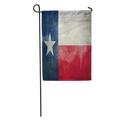 KDAGR Blue Star Texas Flag Red Austin Vintage Abstract Aged America Garden Flag Decorative Flag House Banner 12x18 inch