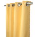 Sunbrella Canvas Buttercup Indoor/Outdoor Curtain Panel by Sweet Summer Living 50 x 108 with Stainless Steel Grommets