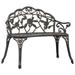 Bistro Bench 39.4 Bronze Cast Aluminum