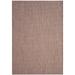 SAFAVIEH Courtyard Blair Geometric Indoor/Outdoor Area Rug 4 x 5 7 Rust/Light Grey