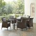 Conduit 7 Piece Outdoor Patio Wicker Rattan Dining Set-EEI-4032