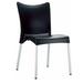 Compamia ISP045-BLA Juliette Resin Dining Chair Black - set of 2