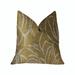 Gold Luxury Throw Pillow 12in x 20in