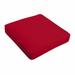 Sorra Home Crimson Red Indoor/Outdoor Cushion Corded