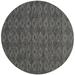 SAFAVIEH Courtyard Teodor Geometric Diamonds Indoor/Outdoor Area Rug 4 x 4 Round Black