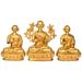 15 Jyapsesum Set In Brass | Handmade | Made In India - Brass Statue