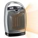 Lasko 12 1500W Oscillating Ceramic Tabletop Space Heater with Thermostat Gray 5409 New